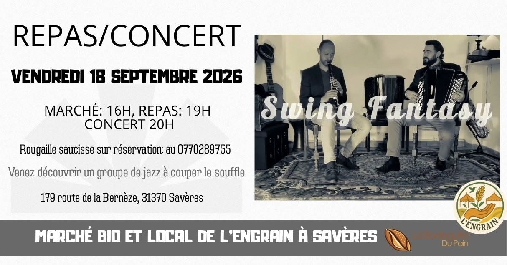 Marché bio et local, rougaille saucisse et soirée jazz à couper le souffle