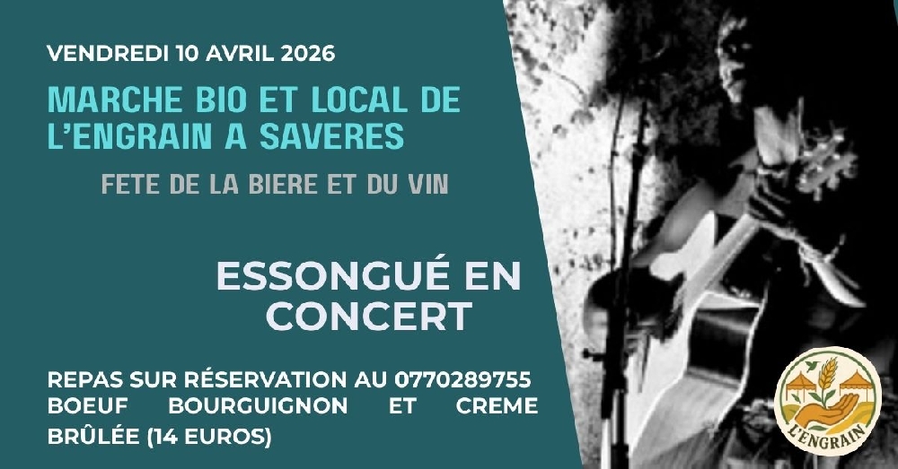 Marché bio et local, FÊTE DU VIN ET DE LA BIERE: vendredi 10 avril 2026